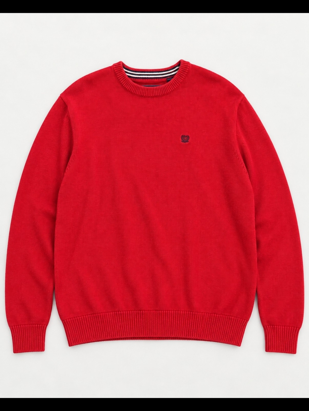 Chaps Red Crewneck Sweater